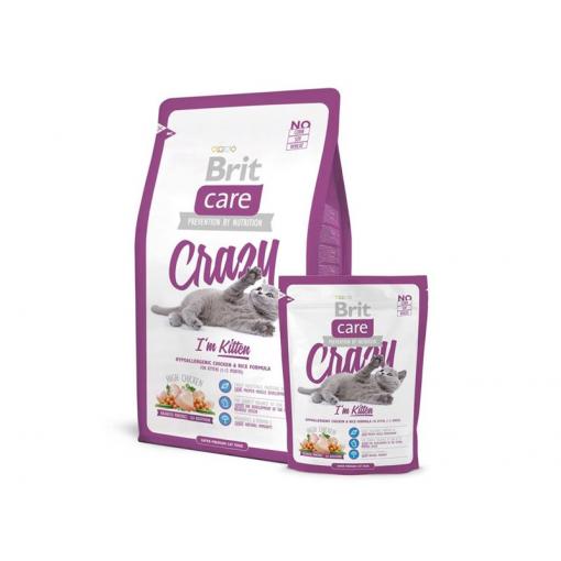 Granule BRIT CARE CAT CRAZY I'M KITTEN 7 kg