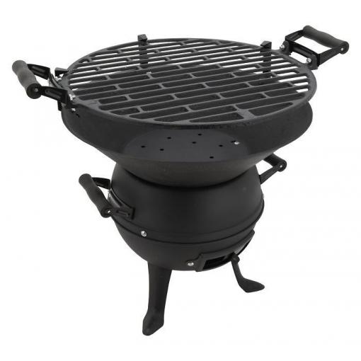 Gril Kettle 35 cm, litinový, přenosný