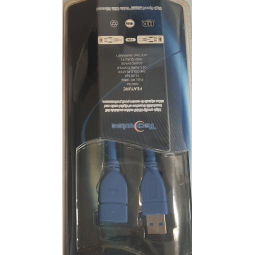 Prodlužovací kabel USB 2.0 s aktivním repeaterem, 10 m, USB-A