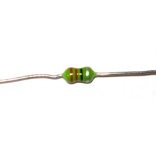 Indukčnost axiální 47 µH, rozteč 6 mm, SMCC