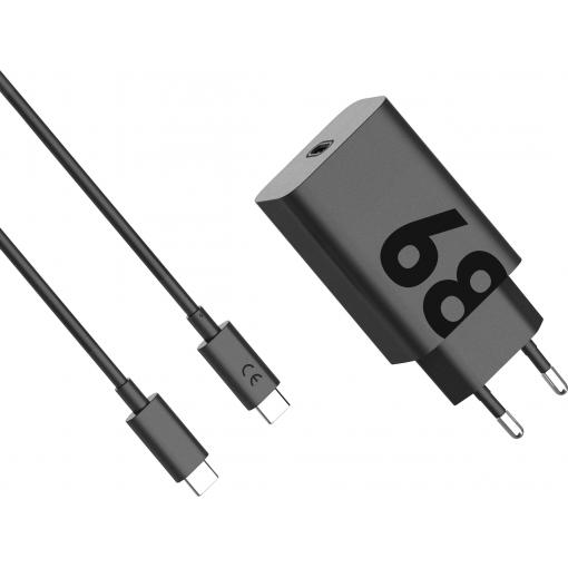 Motorola USB nabíječka, USB Power Delivery (USB-PD) , USB-C®, 68 W, Power Delivery 3.0, černá