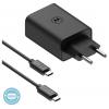Motorola MOM000072 USB nabíječka, USB Power Delivery (USB-PD) , 1x USB A , 1x USB-C®, 50 W, Dodávka energie, QC 3.0, černá