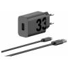Motorola USB nabíječka, Qualcomm Quick Charge 3.0 , USB Power Delivery (USB-PD) , Rychlonabíječka, 1x USB A , 33 W, Dodávka energie, QC 3.0, černá