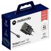 Motorola USB nabíječka, Qualcomm Quick Charge 3.0 , USB Power Delivery (USB-PD) , Rychlonabíječka, 1x USB A , 33 W, Dodávka energie, QC 3.0, černá