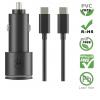 Motorola USB nabíječka, USB A, USB-C®, 45 W, Quick Charge 3.0, černá