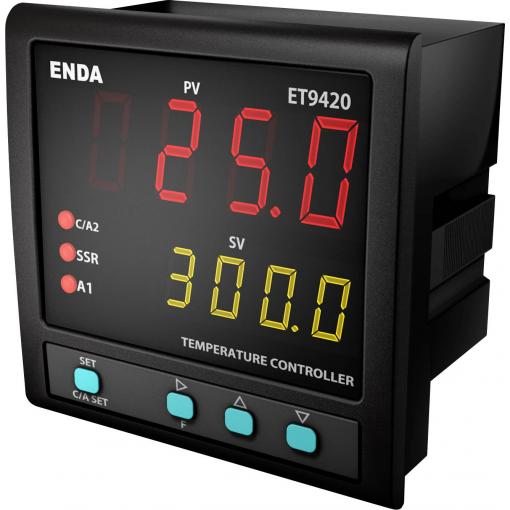 Enda PID termostat Pt100, J , K, L , T , S , R , B -199 do 1700 °C (d x š x v) 50 x 96 x 96 mm