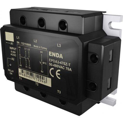 Enda polovodičové relé EPDA3-440Z-T 40 A Spínací napětí (max.): 480 V/AC 1 ks