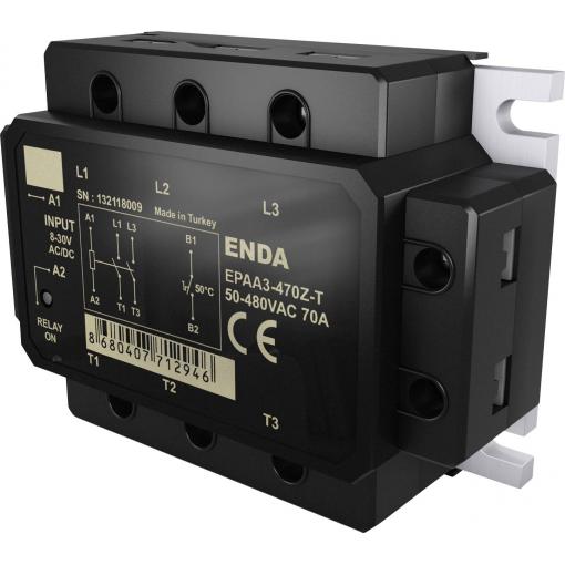 Enda polovodičové relé EPAA3-440Z 40 A Spínací napětí (max.): 480 V/AC 1 ks