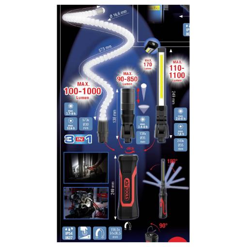 KS Tools 150.4600 LED pracovní svítidlo