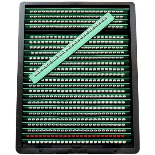 LAPP 83290102 3M TRASP STRIPS 0 WH Označovač kabelů 1200 ks
