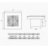 Ventilátor PRIMO BASE 125A D125 AŽ
