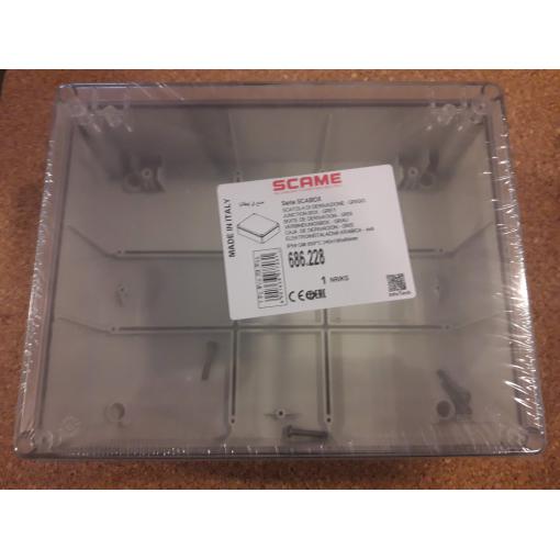 Krabice IP55 SCAME SCABOX 240x190x90 mm 686.228