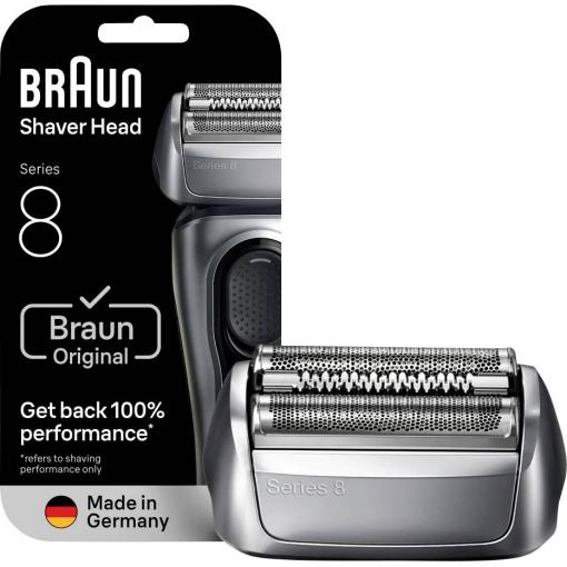 Braun holicí hlava černá, nerezová ocel 1 ks