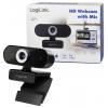 LogiLink UA0368 HD webkamera, upínací uchycení, Mikrofon
