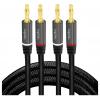 LogiLink CA1210 audio kabel 3.0 m černá stíněný, barevně rozlišený