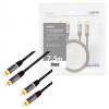 LogiLink CA1208 cinch audio kabel 7.5 m černá stíněný, barevně rozlišený