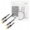 LogiLink CA1206 cinch audio kabel 3.0 m černá stíněný, barevně rozlišený