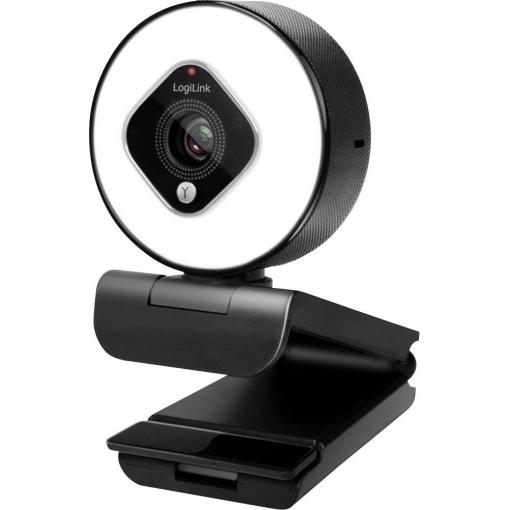 LogiLink UA0384 Full HD webkamera, upínací uchycení, Mikrofon