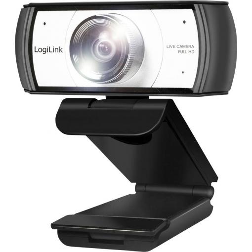 LogiLink UA0377 Full HD webkamera, upínací uchycení, Mikrofon