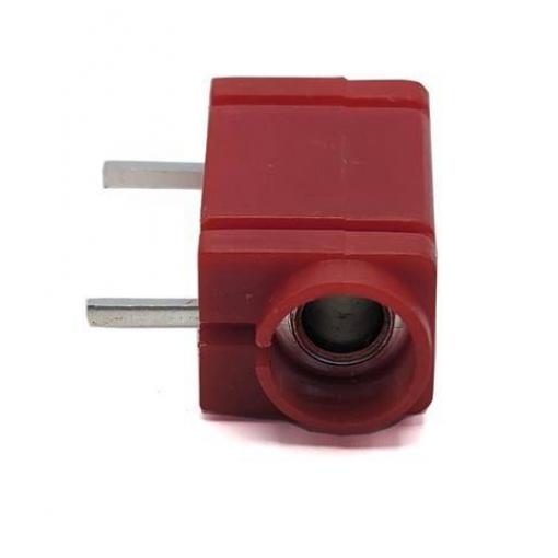 Mueller Electric BU-164-2 Zásuvka na banánky zásuvka Ø pin: 4 mm červená 1 ks Piece