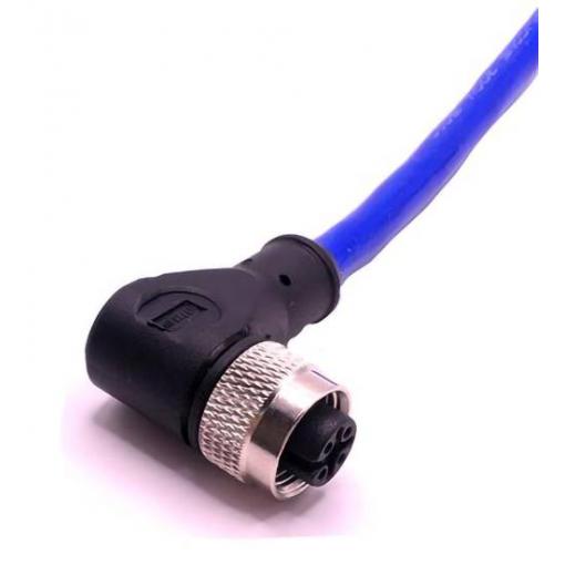 Mueller Electric C4D81M010 konektor akčního/snímacího členu , C4D81M010, piny: 4, 10 m, 1 ks