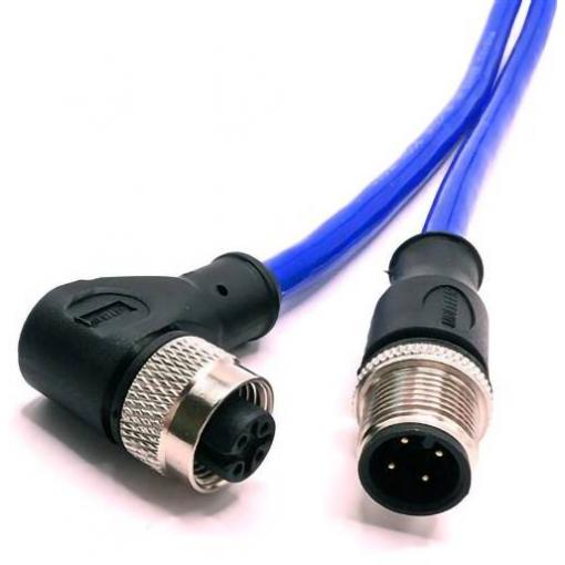 Mueller Electric C4AD81M010 konektor akčního/snímacího členu , C4AD81M010, piny: 4, 10 m, 1 ks
