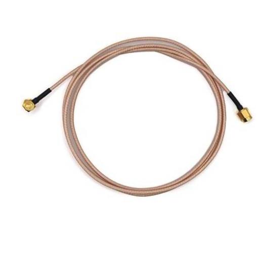 Mueller Electric BU-4150030048 koaxiální kabel SMA zástrčka SMA zástrčka 1.21 m transparentní 1 ks