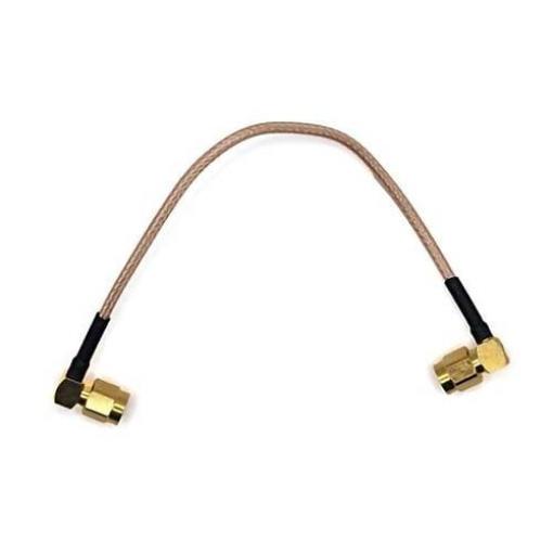 Mueller Electric BU-4150032006 koaxiální kabel SMA zástrčka SMA zástrčka 0.15 m transparentní 1 ks