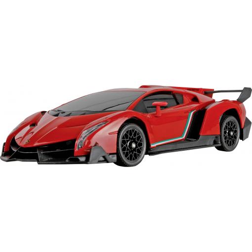 Amewi Veneno Drift Car červená komutátorový 1:18 RC model auta elektrický drift 4WD (4x4) RtR 2,4 GHz vč. akumulátorů a kabelu k nabíjení, úsporná sada