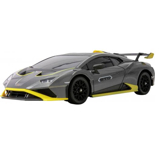 Amewi Lamborghini Huracan STO Drift Car antracitová komutátorový 1:18 RC model auta elektrický drift 4WD (4x4) RtR 2,4 GHz vč. akumulátorů a kabelu k nabíjení,