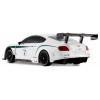 Amewi Bentley GT3 Continental Drift Car bílá komutátorový 1:18 RC model auta elektrický drift 4WD (4x4) RtR 2,4 GHz vč. akumulátorů a kabelu k nabíjení, se