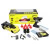 Amewi Corvette C6.R Drift Car žlutá komutátorový 1:18 RC model auta elektrický drift 4WD (4x4) RtF 2,4 GHz vč. akumulátorů a kabelu k nabíjení, úsporná sada