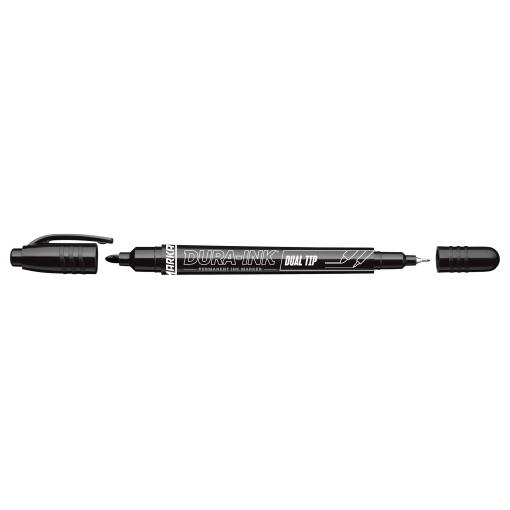 Markal DURA-INK DUAL TIP 96283 permanentní popisovač černá Vodotěsné: Ano