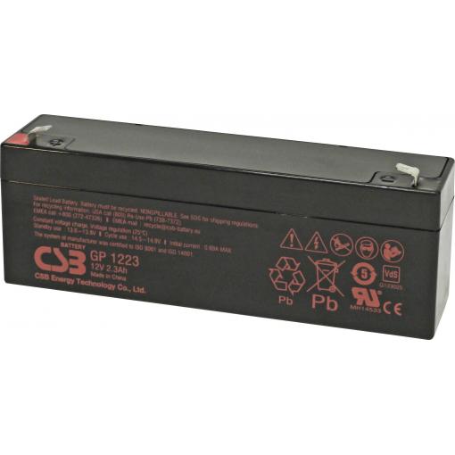 CSB Battery GP1223 olověný akumulátor olověný se skelným rounem 2.3 Ah 12 V 1 ks