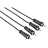 AV kabel HAMA, 2 cinch - 2 cinch, 5,0m  H122274