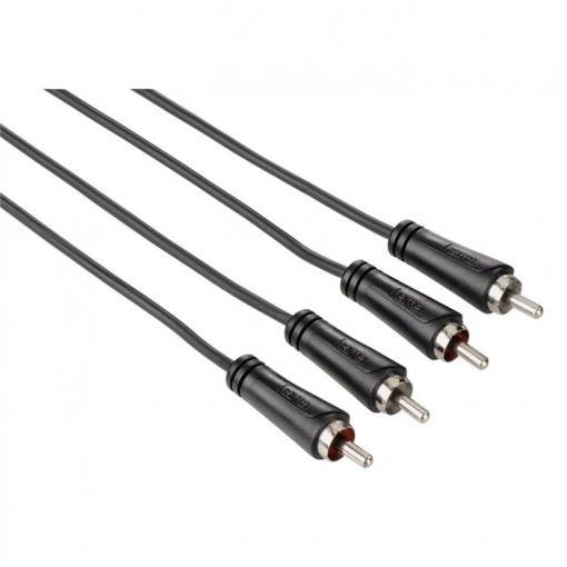 AV kabel HAMA, 2 cinch - 2 cinch, 5,0m  H122274