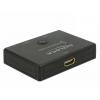 Delock DeLock HDMI 2 - 1 Switch bidirectional 4K 60 Hz HDMI přepínač 3840 x 2160 Pixel