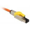 Delock 86287, RJ45 konektor, Konektor RJ45, stříbrná, žlutá, 1 ks