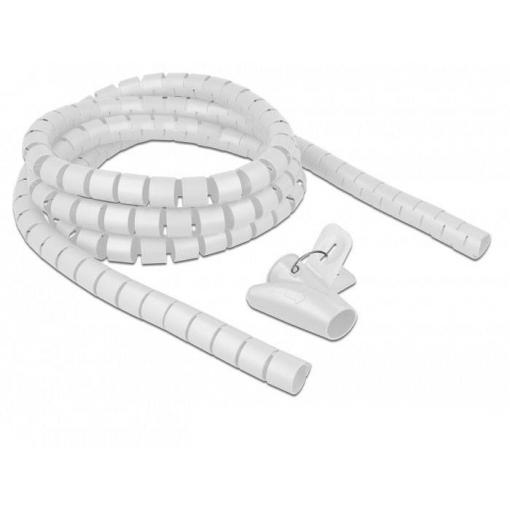 Delock spirálová hadice polyetylén bílá (Ø x d) 15 mm x 2.5 m 1 ks 18839