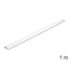 Delock Kabelová lišta PVC bílá (d x š x v) 1 m x 30 mm x 8 mm 1 ks 20704