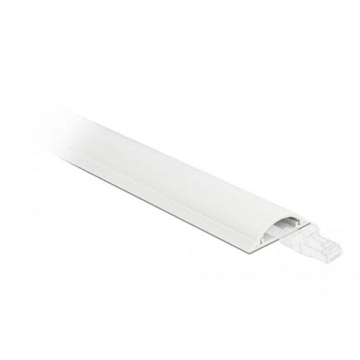 Delock Kabelová lišta PVC bílá (d x š x v) 1 m x 30 mm x 8 mm 1 ks 20704
