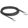 Delock telefonní kabel 3 m černá