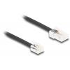 Delock telefonní kabel 3 m černá