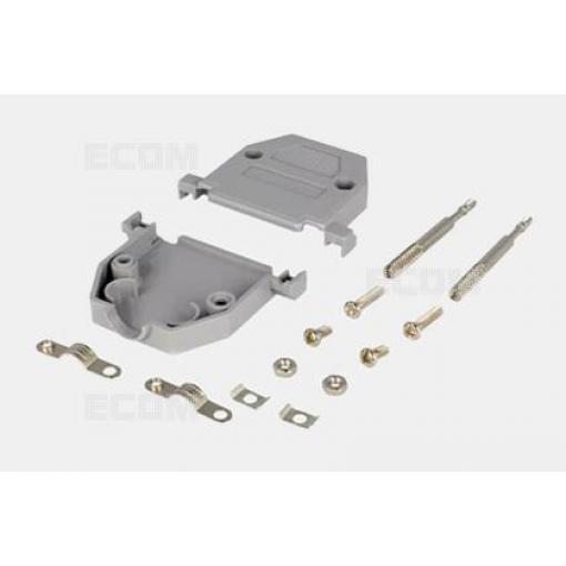 Kryt na D-SUB 25 pinů DS1045-25AP1L1-A, ABS, šedý