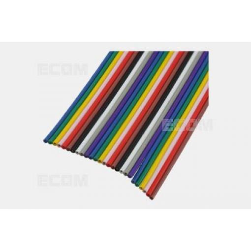 Plochý kabel CNF DS1058-26M28, 26 žil, AWG28, 30,5 m, barevný