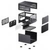 Jonsbo mini tower pouzdro, herní pouzdro, PC skříň černá