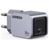 UGREEN Nexode Pro nabíjecí adaptér, USB-C® zásuvka, 30 W, šedá