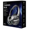 LogiLink BT0070 sluchátka uzavřená (Over Ear) Bluetooth® černá Redukce šumu mikrofonu headset, čelový pásek Gaming