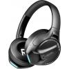 LogiLink BT0070 sluchátka uzavřená (Over Ear) Bluetooth® černá Redukce šumu mikrofonu headset, čelový pásek Gaming