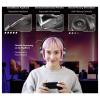 LogiLink BT0070 sluchátka uzavřená (Over Ear) Bluetooth® černá Redukce šumu mikrofonu headset, čelový pásek Gaming